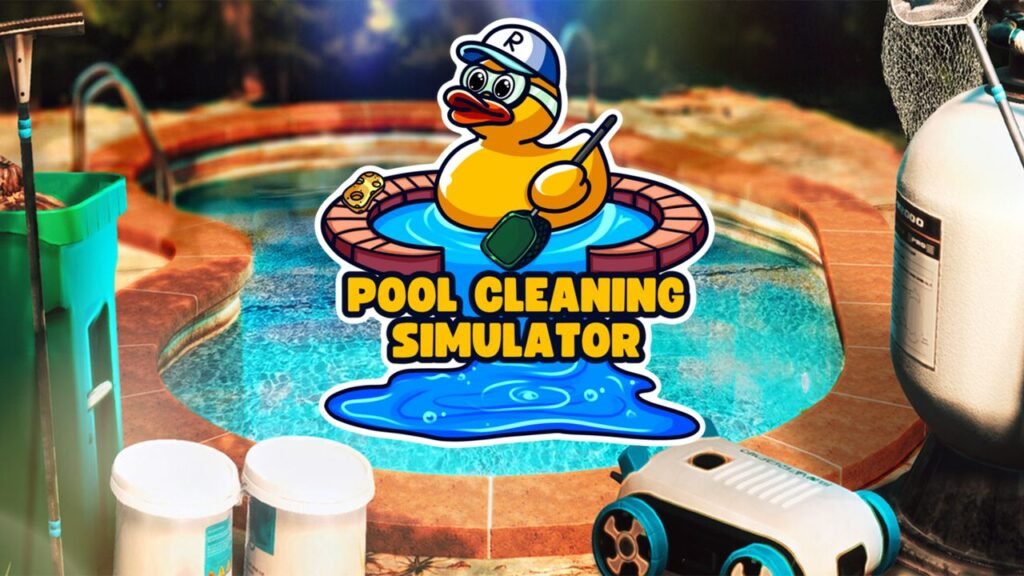 Pool Cleaning Simulator : Nettoyer des piscines n’a jamais été aussi… étrange et addictif ! 🧽💦