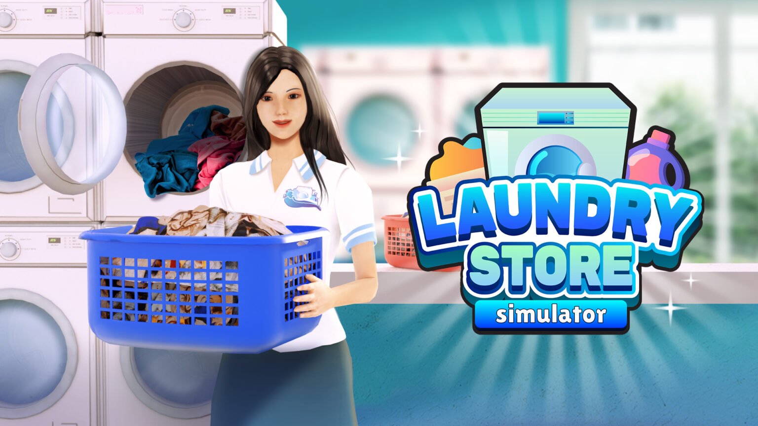 Et si faire la lessive devenait ton nouveau kiff gaming ? Bienvenue dans Laundry Store Simulator ! 🧼